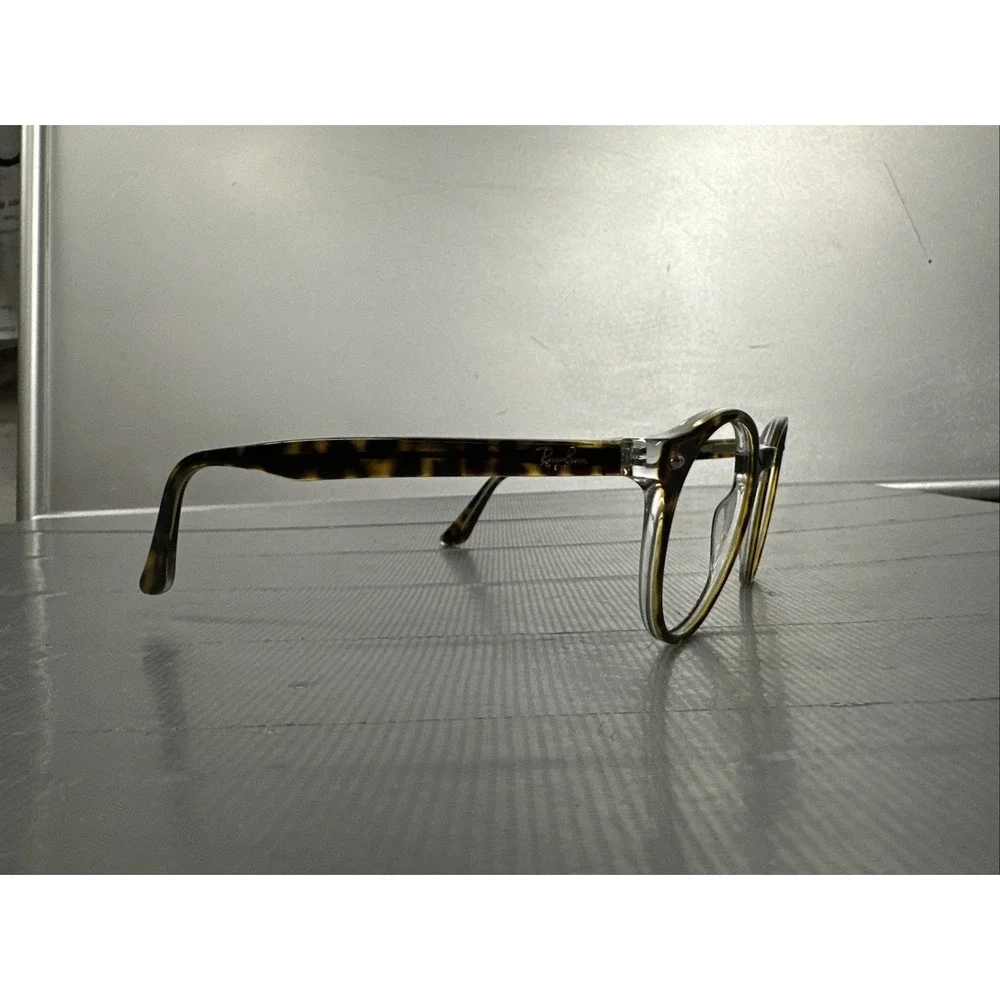 Ray-Ban RB5376 5082  Brown Round Unisex Eyeglasses 50 mm